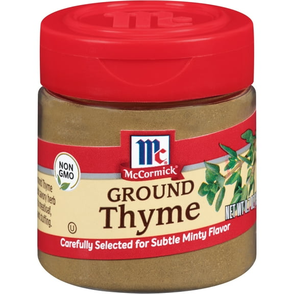McCormick Ground Thyme 0.7 oz (Pack of 12)