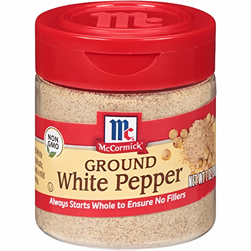 McCormick, Ground White Pepper (Pack of 3)