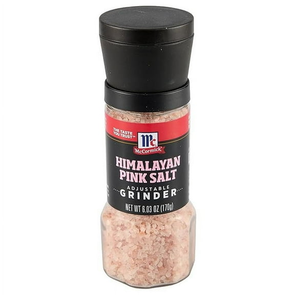 McCormick Himalayan Pink Salt Adjustable Grinder, 6.03 oz