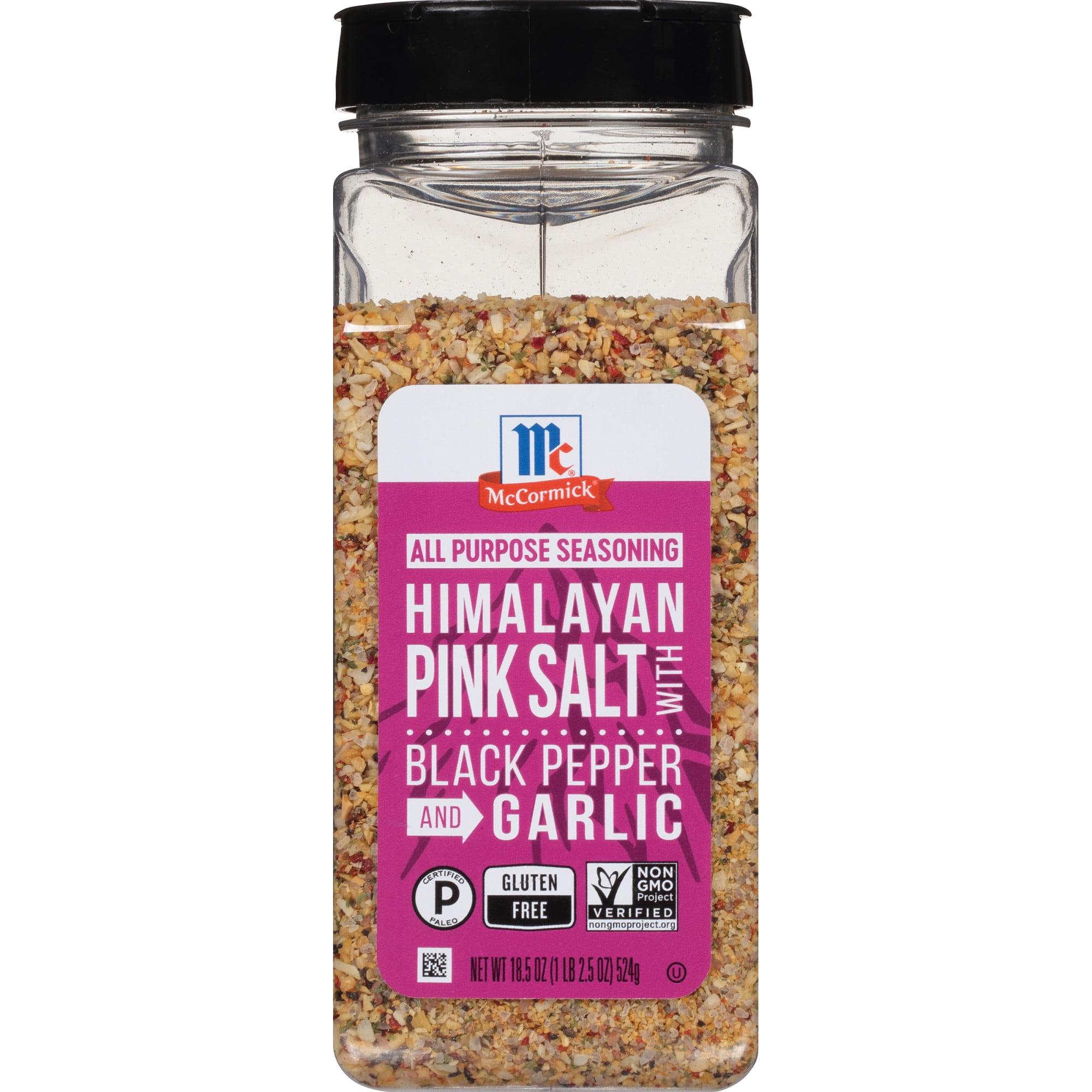 https://i5.walmartimages.com/seo/McCormick-Himalayan-Pink-Salt-with-Black-Pepper-and-Garlic-All-Purpose-Seasoning-18-5-oz-Mixed-Spices-Seasonings_749de534-f95c-436d-b368-f7be7f11b665.14eb78438ab4df916d4981a913f480c5.jpeg