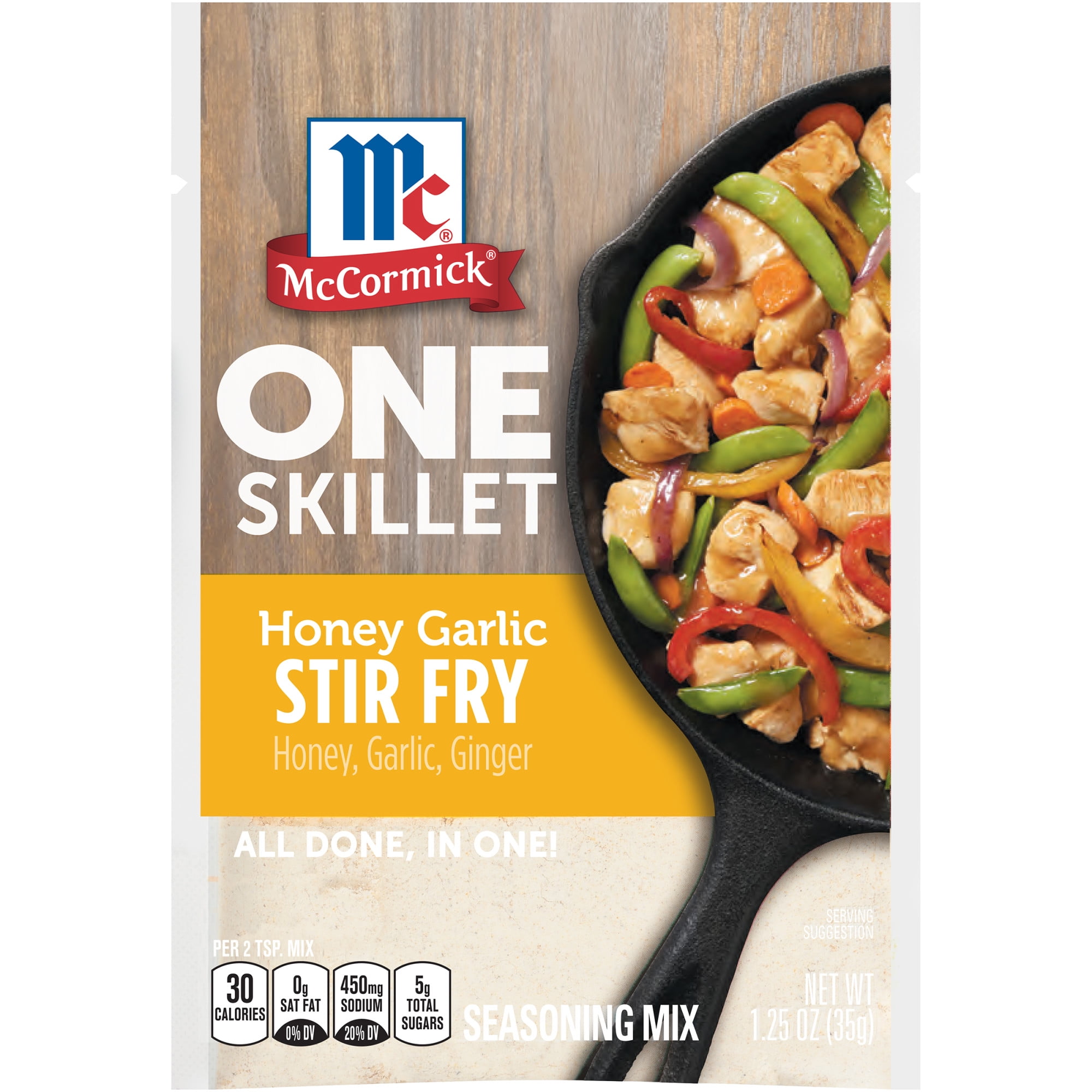 McCormick® Honey Garlic Stir Fry One Skillet Seasoning Mix 1.25 oz