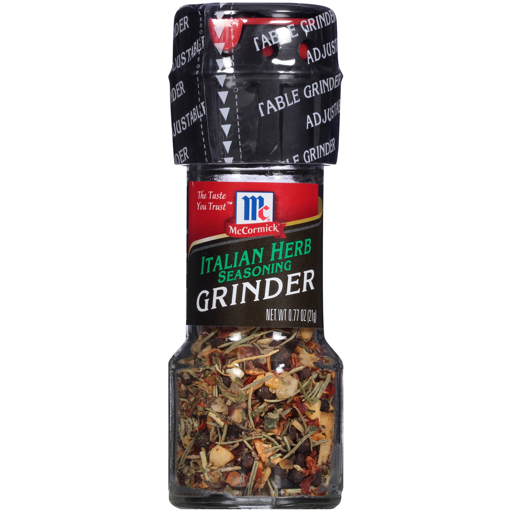 Assorted McCormick Spice Grinder Variety Pack, 6 count, Herb