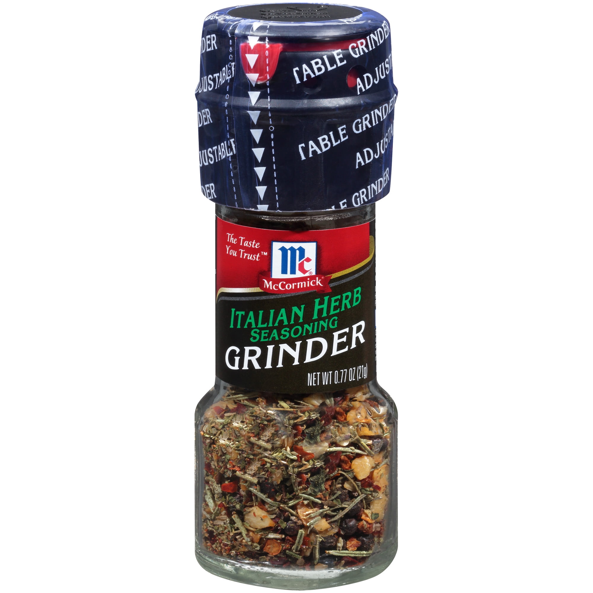 McCormick Italian Herb Seasoning Grinder, 0.77 oz Bottle