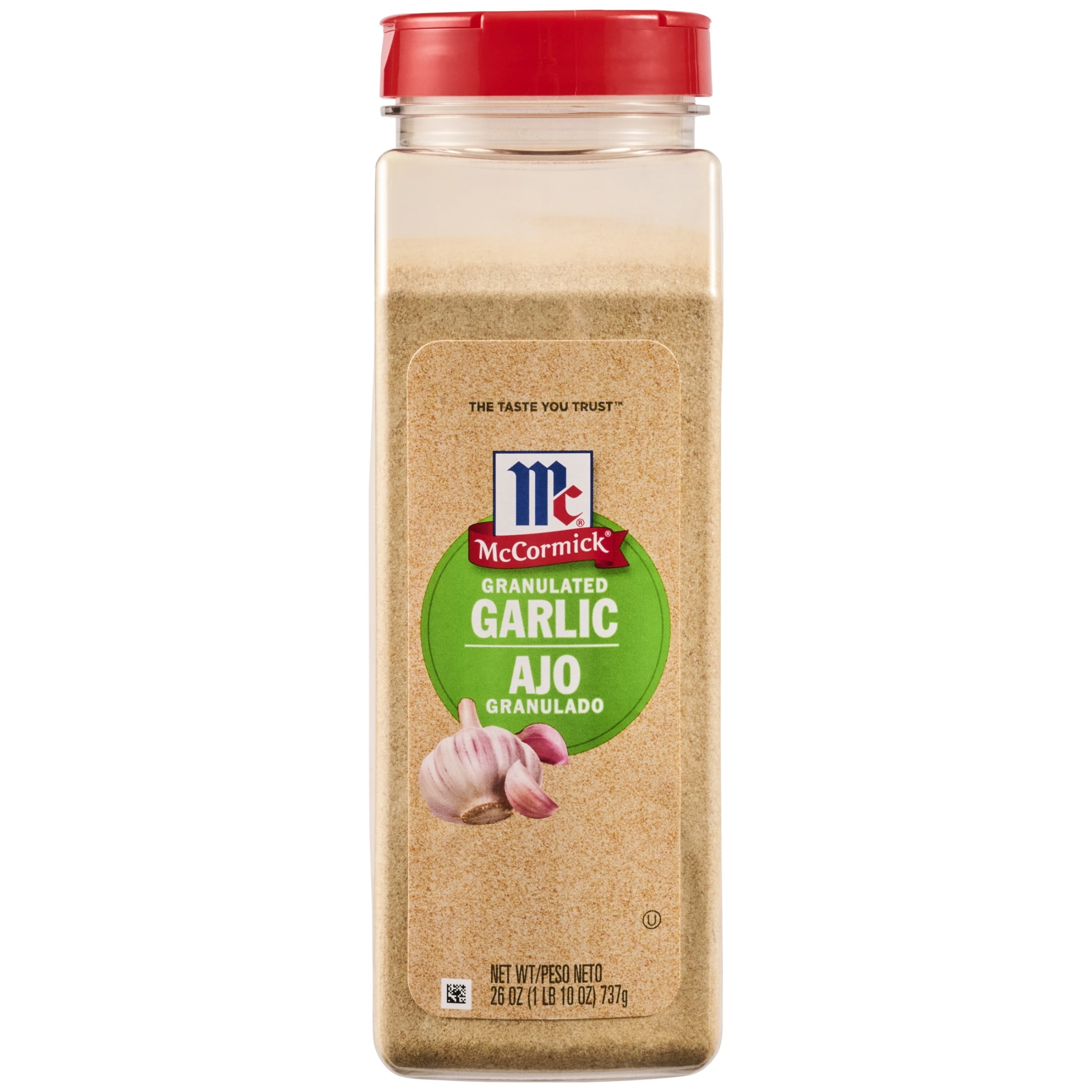 McCormick Kosher Granulated Garlic, 26.0 oz Bottle