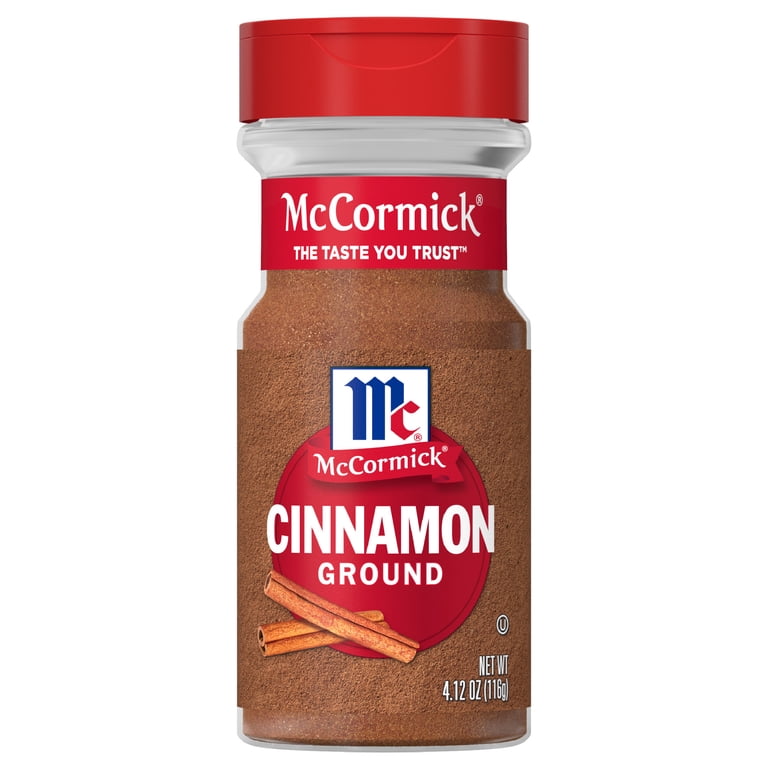 McCormick Ground Cinnamon 4.12 oz Bottle Kosher Ground Spice for
