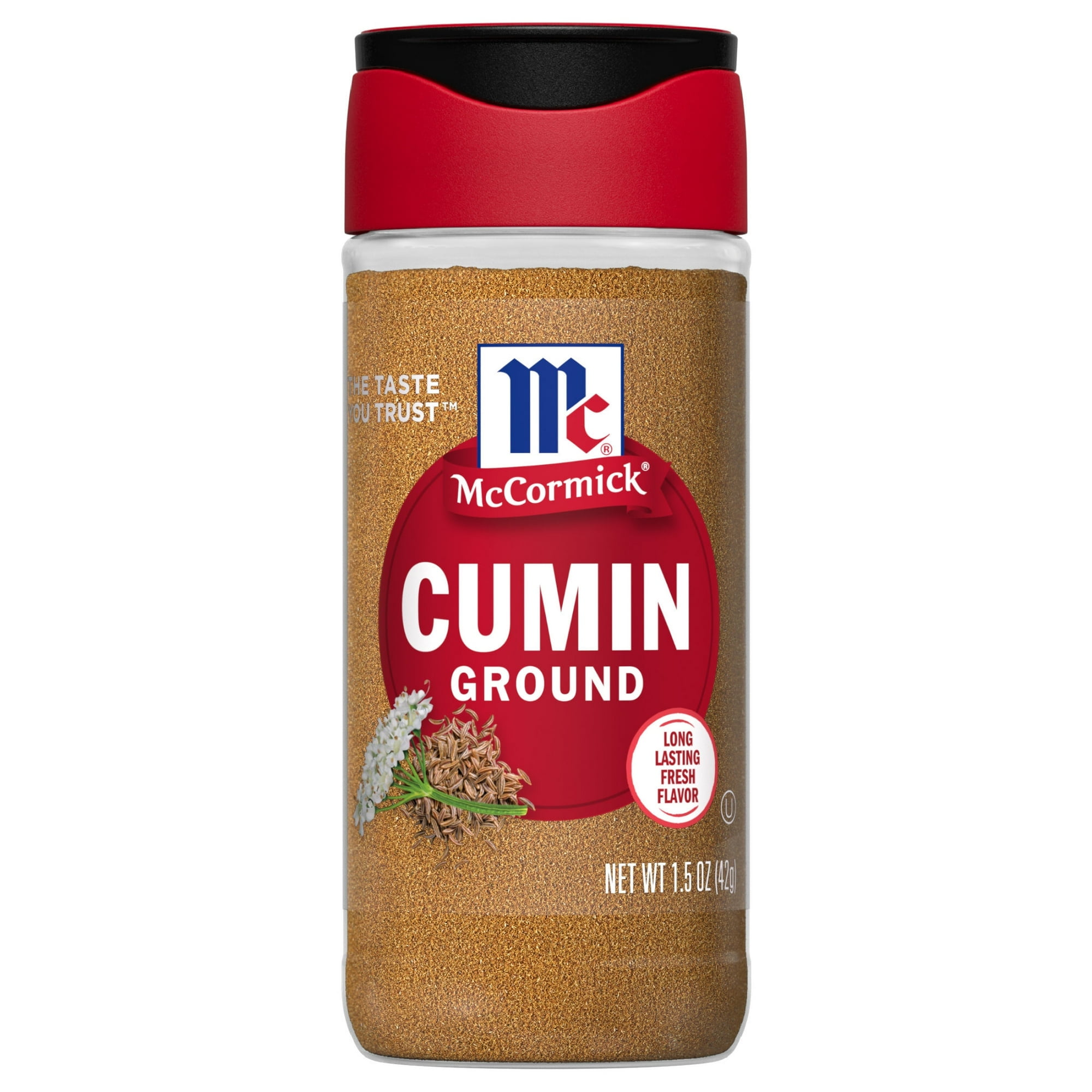 McCormick Kosher Ground Cumin 1.5 oz Bottle (Pack of 4)