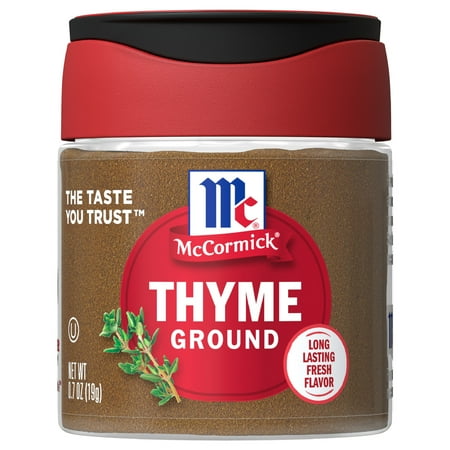 McCormick Kosher Ground Thyme, 0.7 oz Bottle