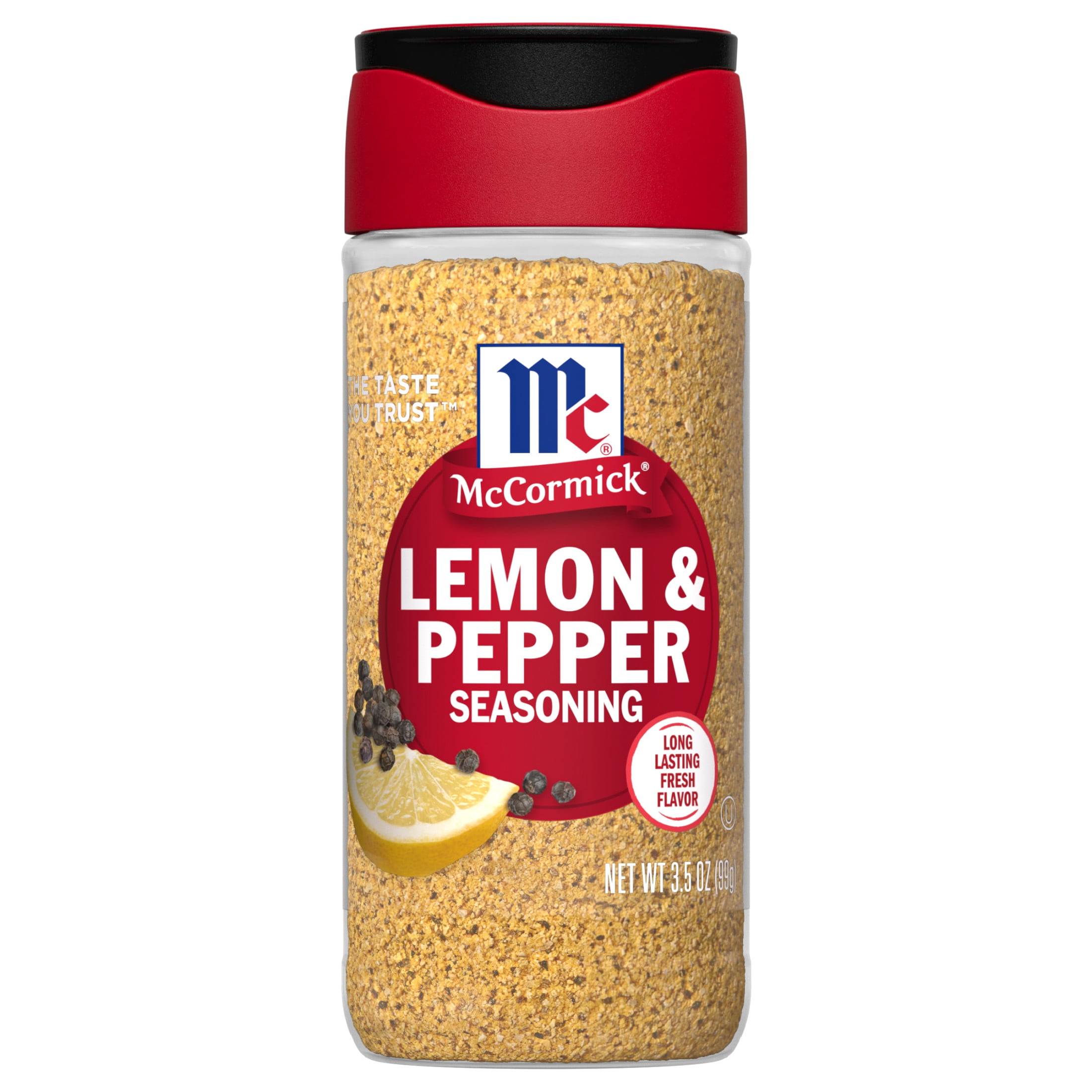 McCormick Kosher Lemon & Pepper Seasoning, 3.5 oz Bottle