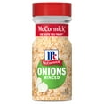 thumbnail image 1 of McCormick Kosher Minced Onions, 3.5 oz Bottle, 1 of 15