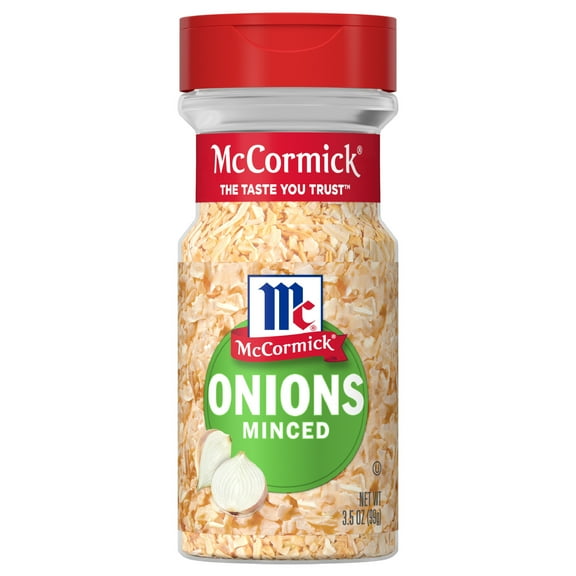 McCormick Kosher Minced Onions, 3.5 oz Bottle