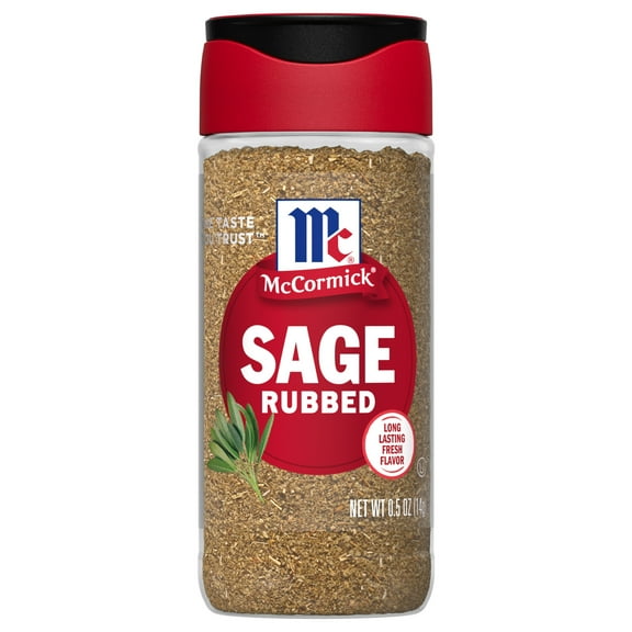 McCormick Kosher Rubbed Sage, 0.5 oz Bottle