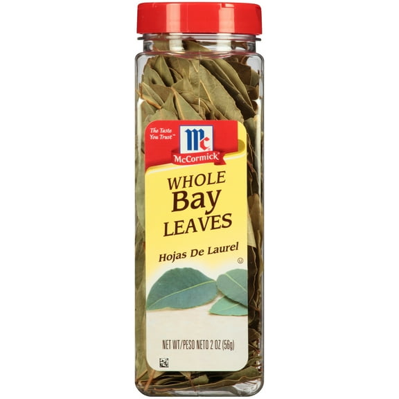 McCormick Kosher Whole Bay Leaves, 2.0 oz Bottle
