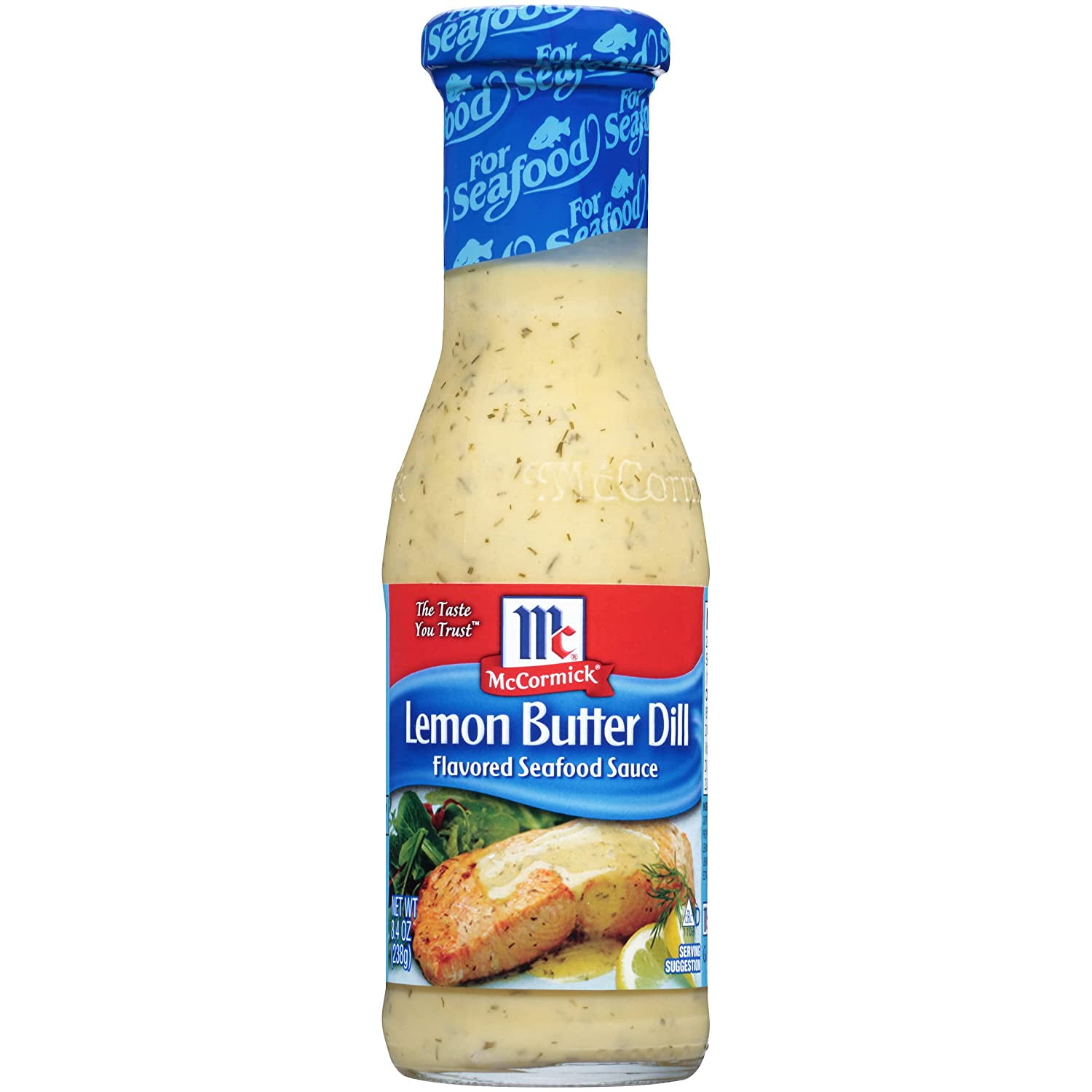 McCormick Lemon Butter Dill Flavored Seafood Sauce, 8.4 oz (Pack of 6