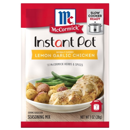 McCormick Lemon Garlic Chicken Instant Pot, 1.0 oz Packet