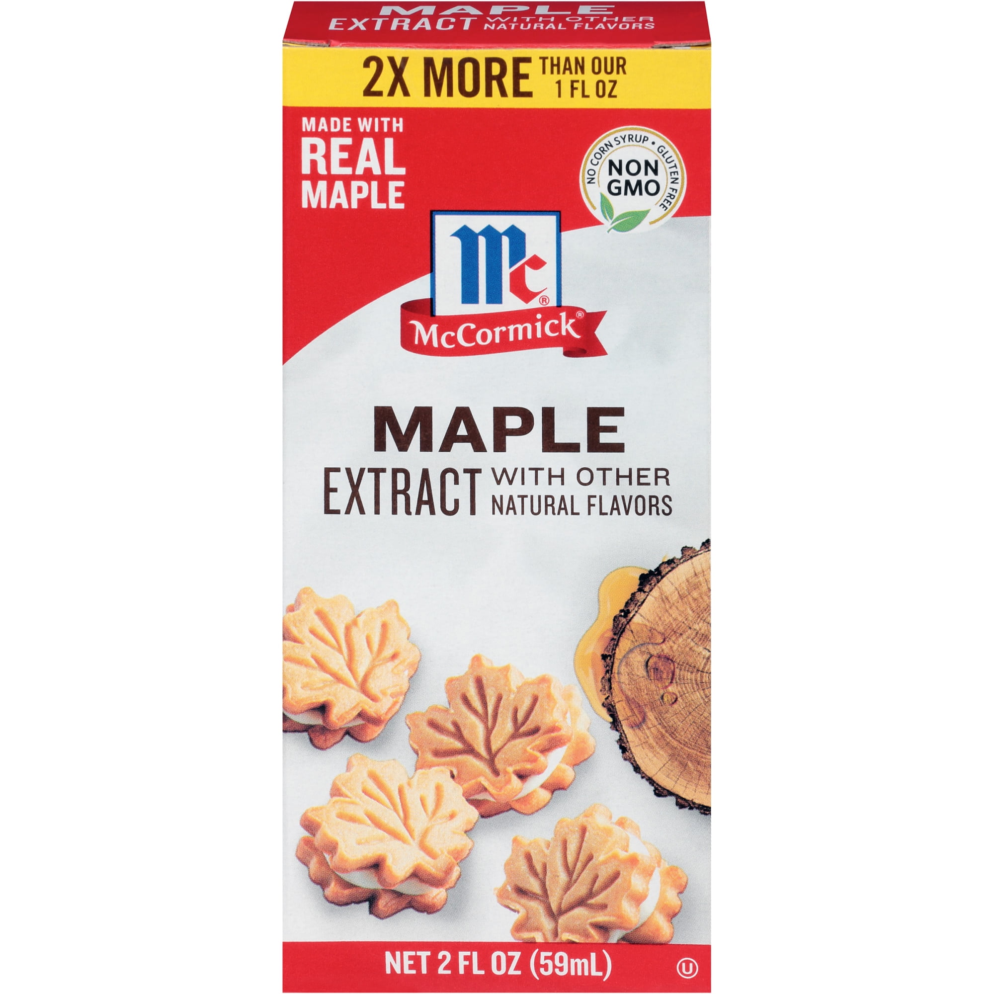 McCormick Maple Extract, 2 fl oz Baking Extracts
