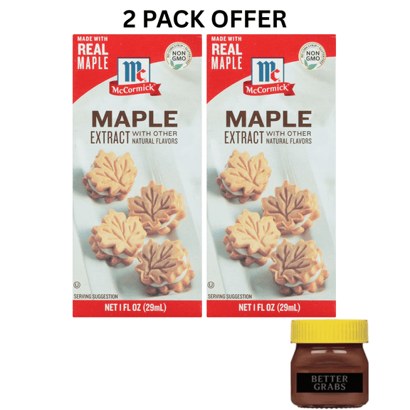 McCormick Maple Extract With Other Natural Flavors, 1.0 fl oz