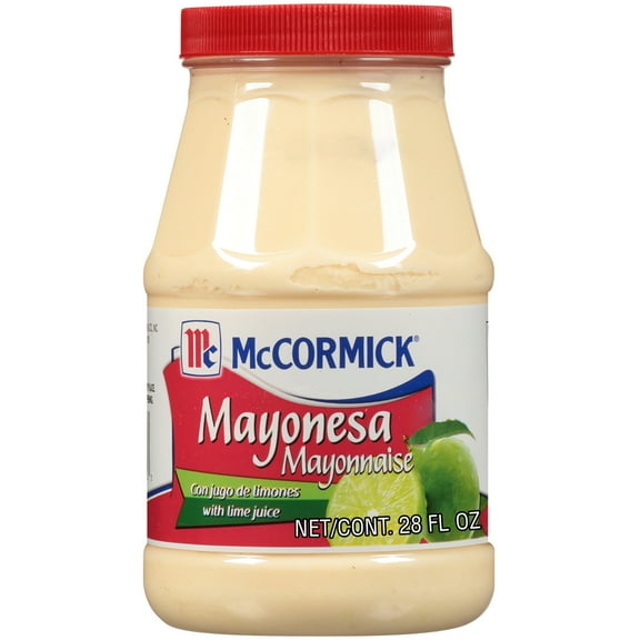 McCormick Mayonesa (Mayonnaise) With Lime Juice, 28.0 fl oz Jar