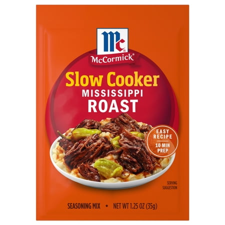 McCormick Mississippi Roast Instant Pot Seasoning Mix, 1.25 oz Packet