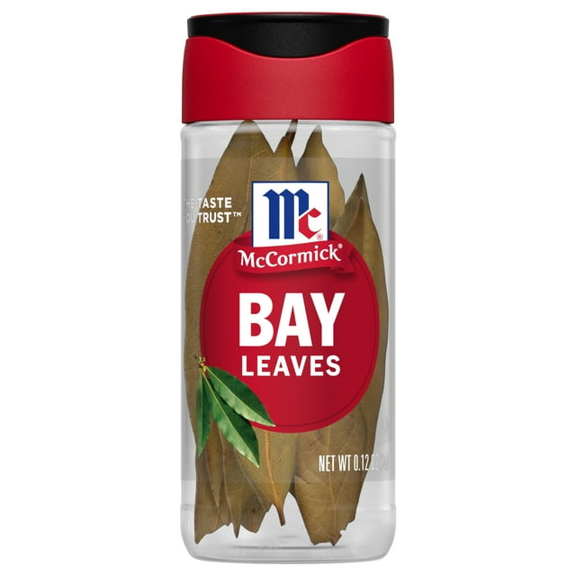 McCormick No Artificial Flavors Kosher Bay Leaves, 0.12 oz Bottle