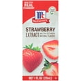 thumbnail image 1 of McCormick Non-GMO Gluten Free Strawberry Extract With Other Natural Flavors, 1.0 fl oz Box, 1 of 14