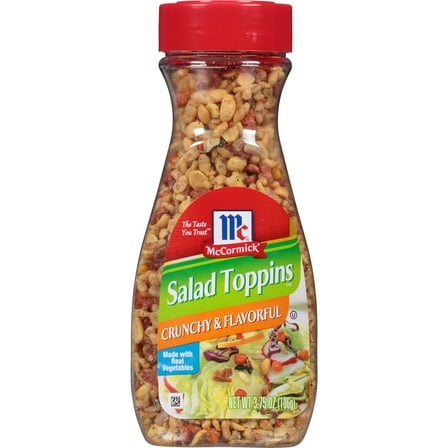 McCormick Non-GMO Kosher Crunchy & Flavorful Salad Toppings, 3.75 oz Bottle