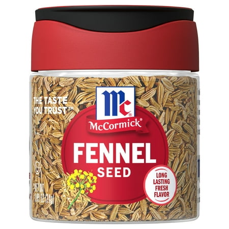 McCormick Non-GMO Kosher Fennel Seed, 0.85 oz Bottle