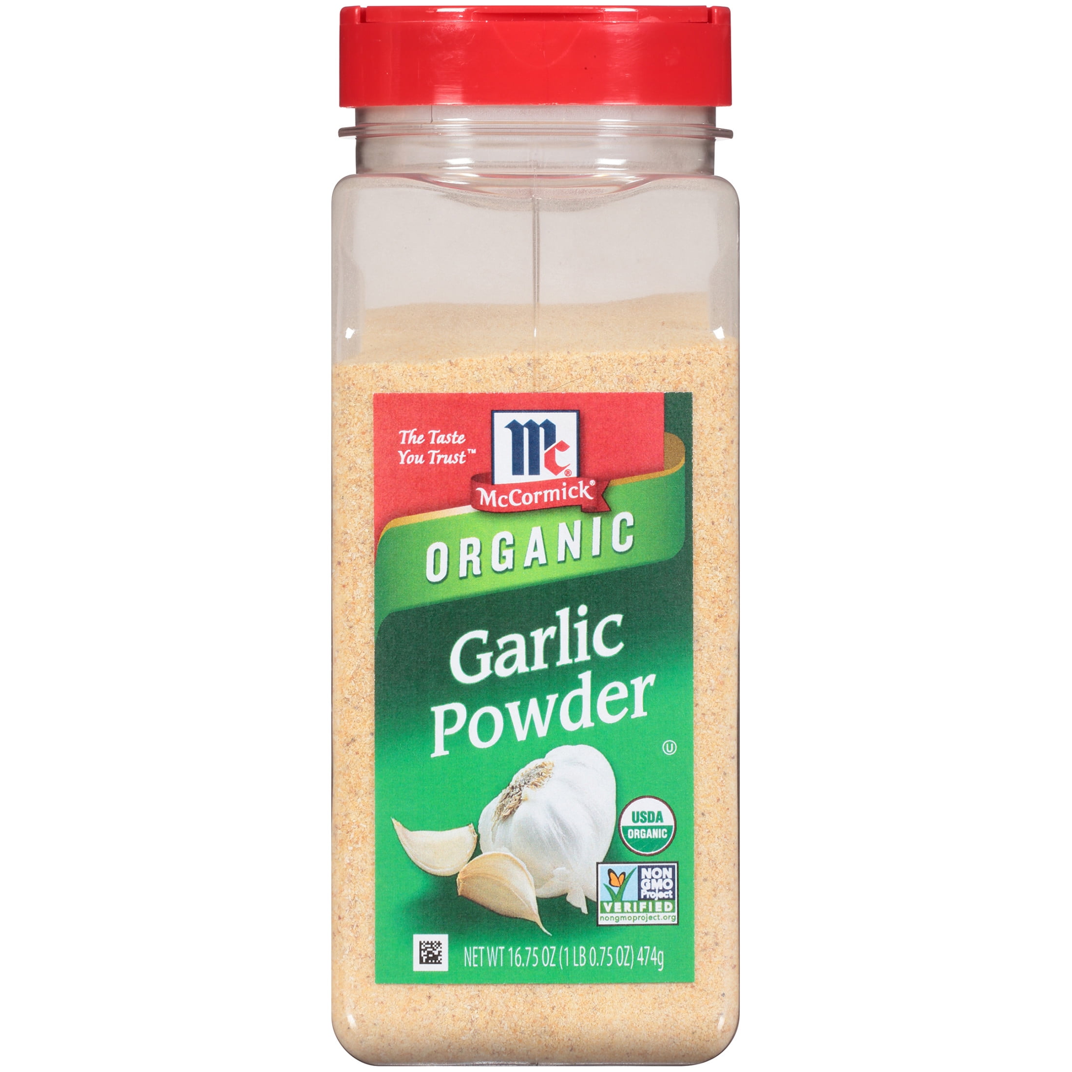 McCormick Organic Garlic Powder, 16.75 oz Bottle