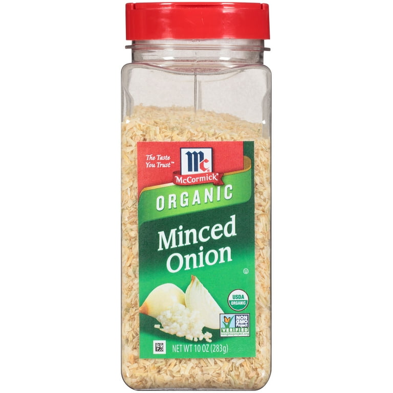 McCormick Organic Minced Onion, 10 oz Mixed Spices & Seasonings