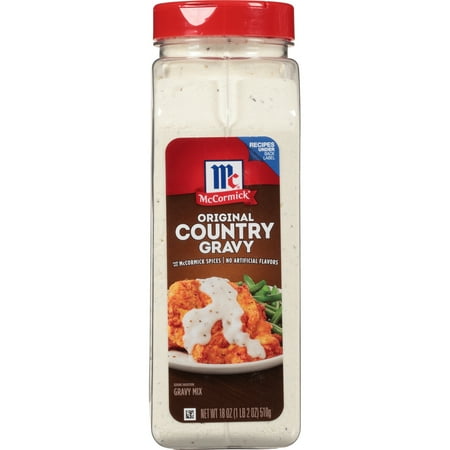 McCormick Original Country Gravy Mix, 18.0 oz Bottle