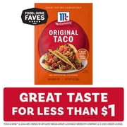 McCormick Original Taco Seasoning Mix, 1.0 oz Packet