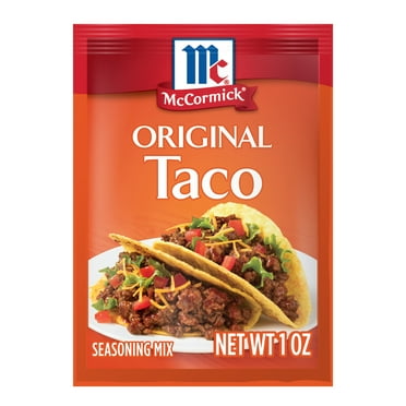 McCormick Original Taco Seasoning Mix, 1 oz Envelope