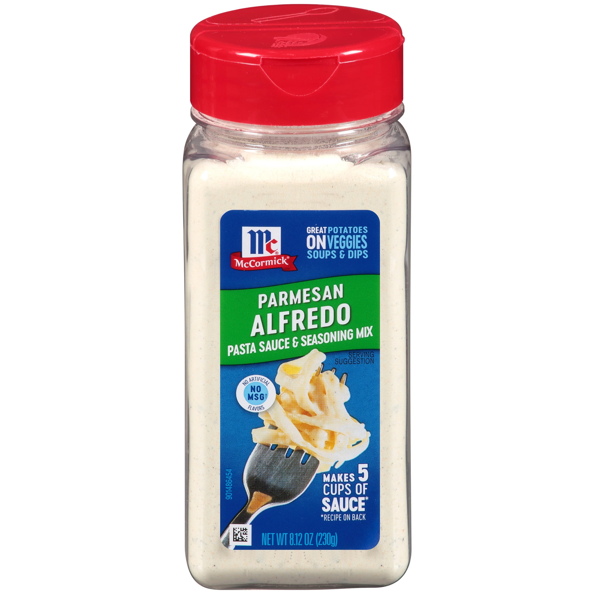 McCormick Parmesan Alfredo Pasta Sauce & Seasoning Mix, 8.12 oz