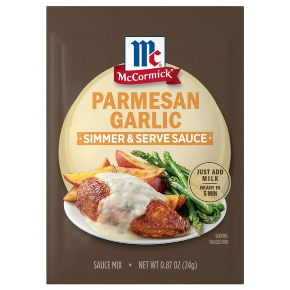 McCormick Parmesan Garlic Sauce Mix, 0.87 oz Packet