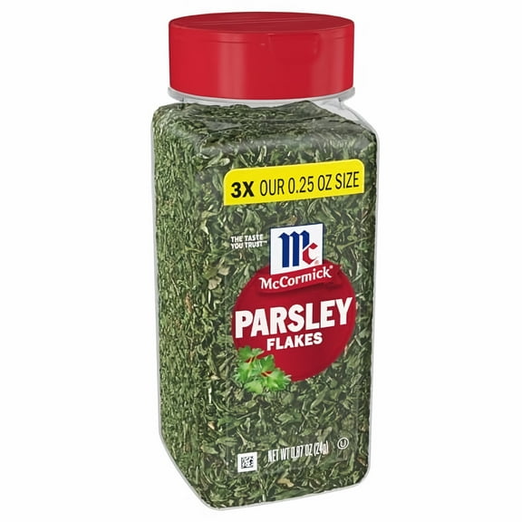 McCormick Parsley Flakes Shaker, 0.87 oz (Pack of 32)