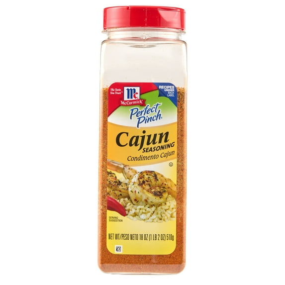 McCormick PERFECT PINCH Gluten Free Cajun Seasoning, 18.0 oz Bottle