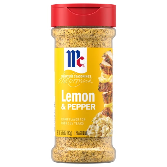 McCormick PERFECT PINCH Lemon and Pepper Seasoning, 5.75 oz Bottle