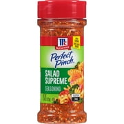 McCormick Perfect Pinch Gluten Free Salad Supreme Seasoning, 4.34 oz Mixed Spices & Seasonings