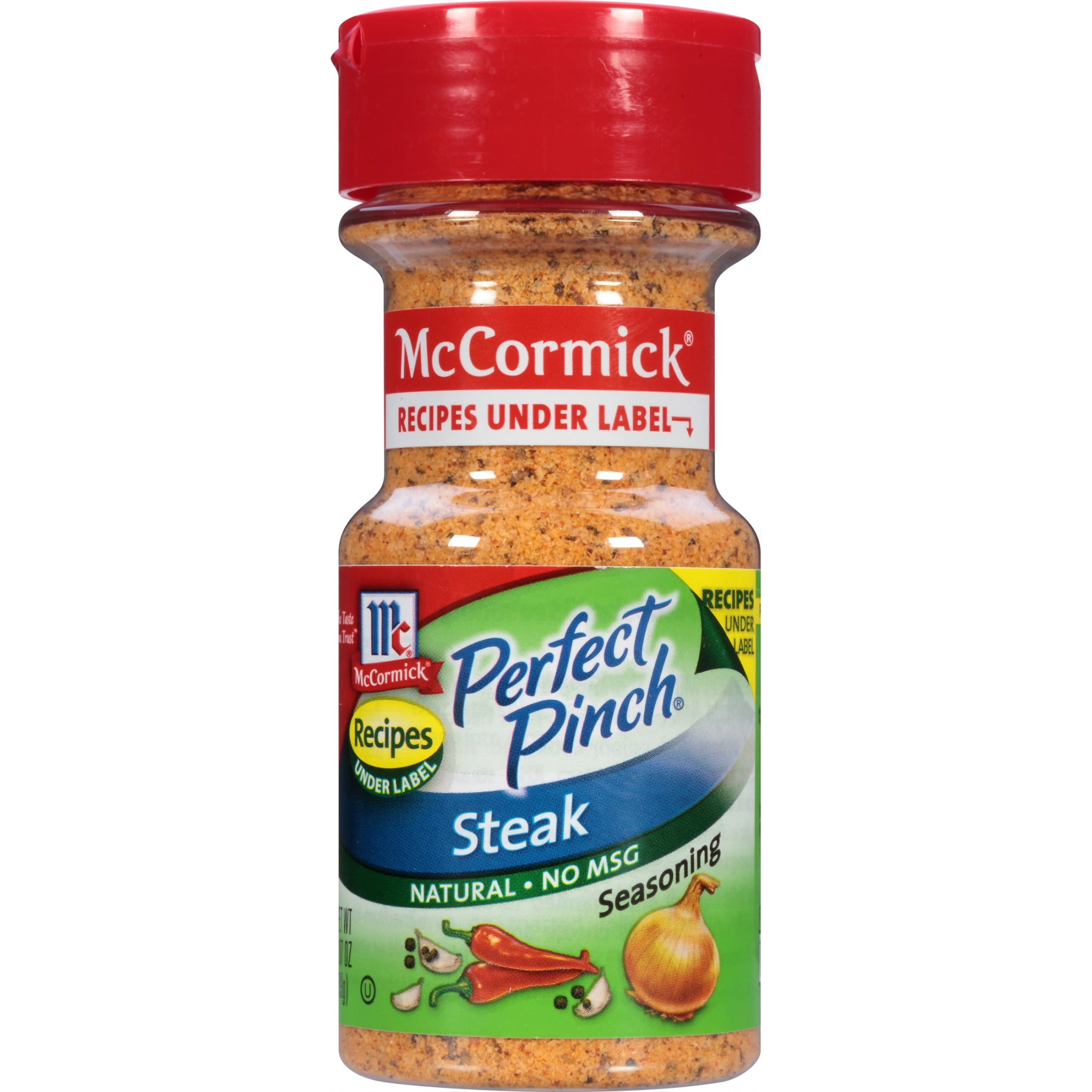 McCormick PERFECT PINCH Kosher Broiled Steak Seasoning, 3.87 oz
