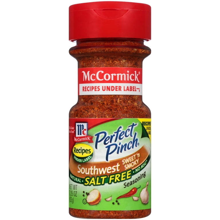 McCormick Perfect Pinch Vegetable Seasoning, 2.75 oz, Salt, Spices &  Seasonings