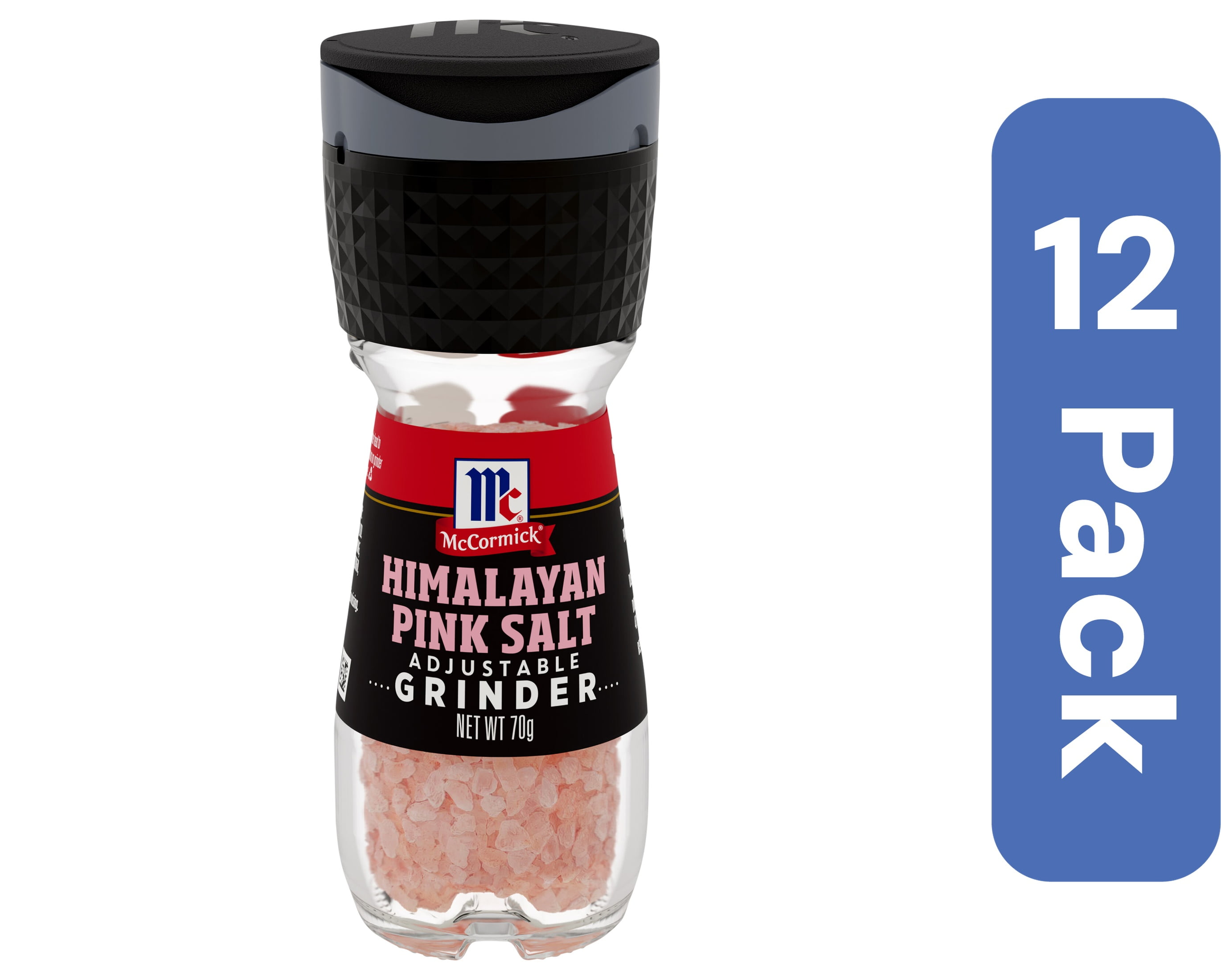 McCormick Pink Himalayan Salt Grinder 2.5 oz (Pack Of 12)