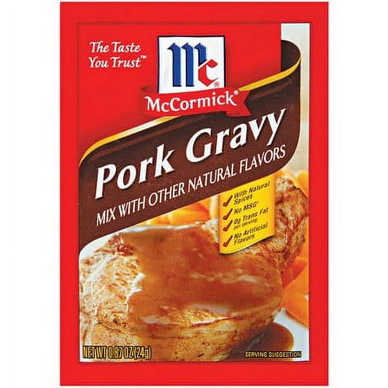 McCormick Pork Gravy Mix .87 oz