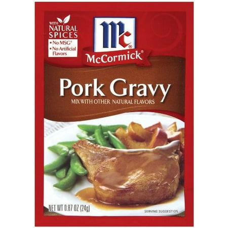 McCormick Pork Gravy Mix (Pack of 2)