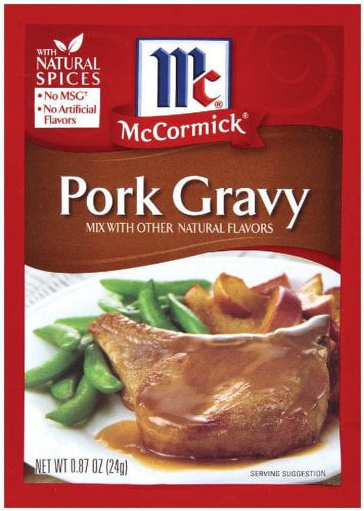 McCormick Pork Gravy Mix (Pack of 3)