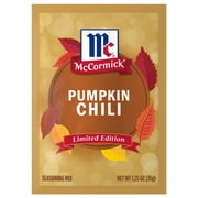 McCormick Pumpkin Chili, 1.25 oz Packet