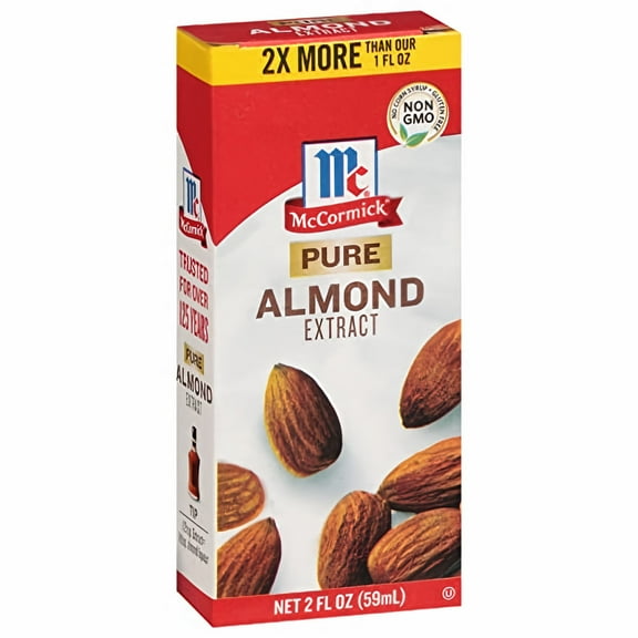 McCormick Pure Almond Extract 2 fl oz (Pack of 96)