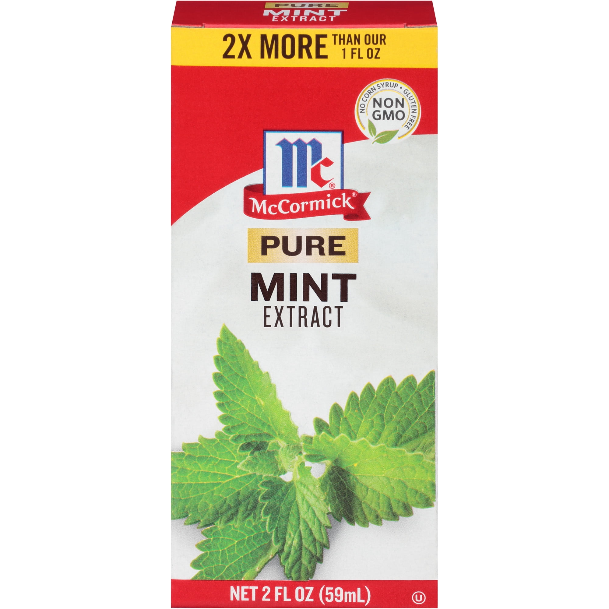 McCormick Pure Mint Extract, 2 fl oz Baking Extracts