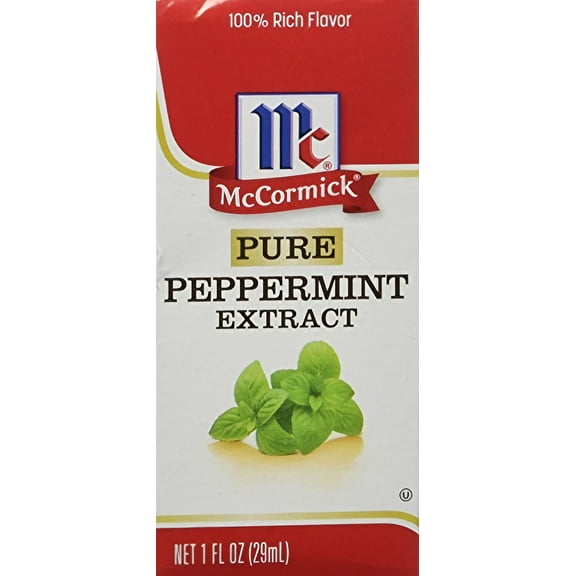 McCormick Pure Peppermint Extract 1 fl. oz. (Pack of 12)