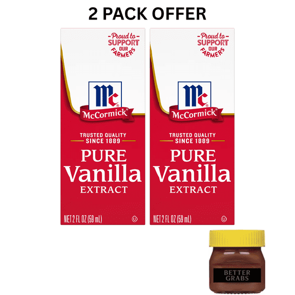 McCormick Pure Vanilla Extract, 2.0 fl oz