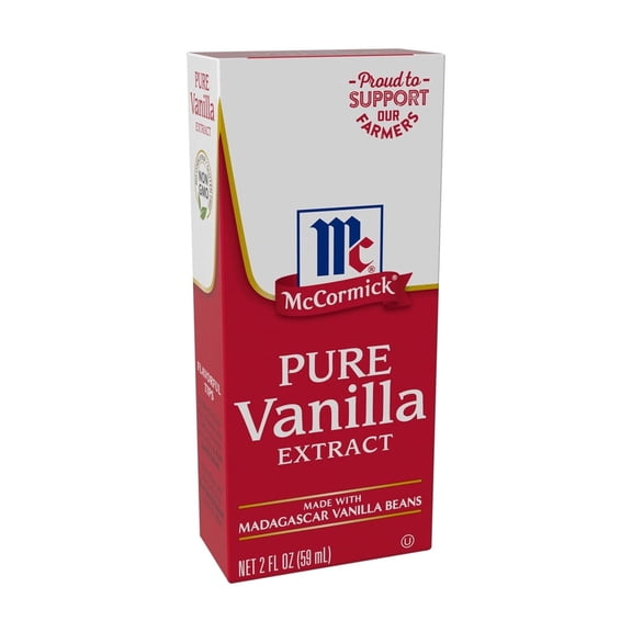 McCormick Pure Vanilla Extract 2 oz (Pack of 8)