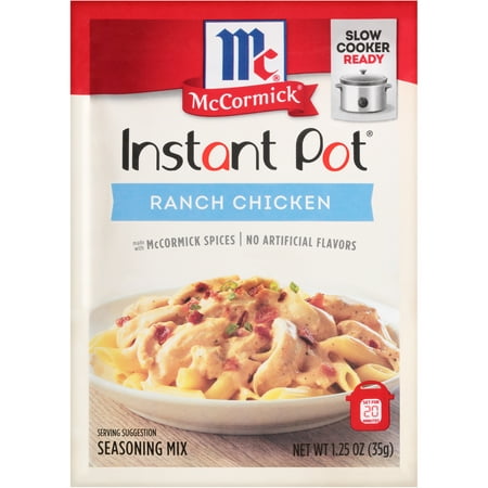 McCormick Ranch Chicken Instant Pot Seasoning Mix, 1.25 oz Packet